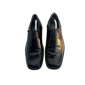 Jarman black men’s dress shoes  size 12